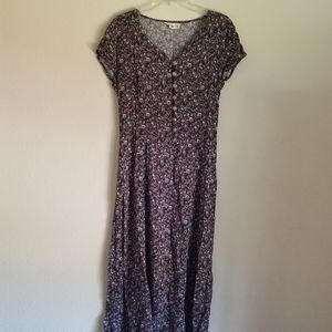 90s cottage chore dress
